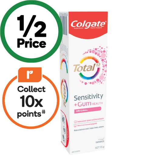 Colgate Total Toothpaste Sensitivity & Gum Health 115g~