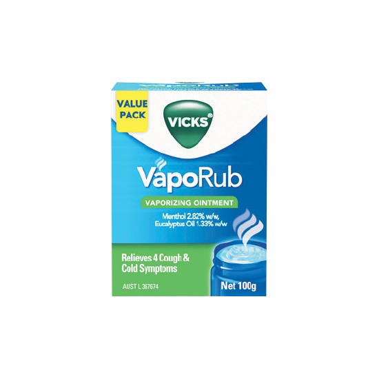 Vicks VapoRub Decongestant Rub 100g~