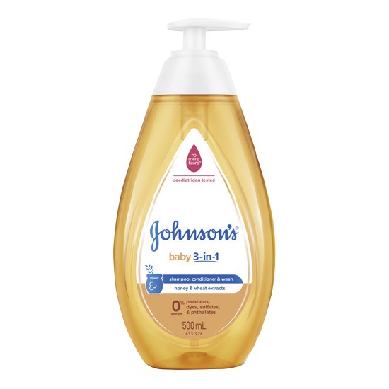 Johnson's Baby Shampoo & Conditioner 500ml