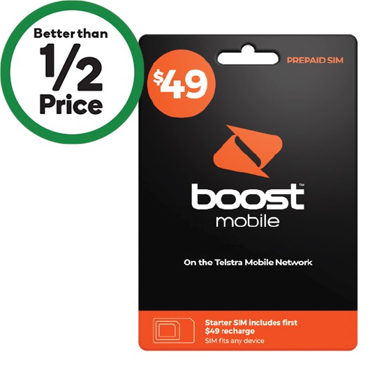Boost $49 SIM Kit§