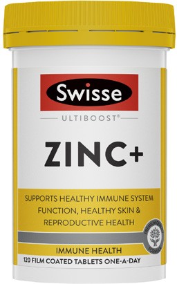 Swisse Ultiboost Zinc+ Tablets 120 Pack^