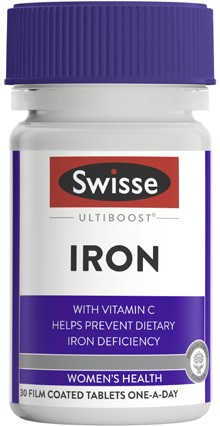 Swisse Ultiboost Iron Tablets 30 Pack^