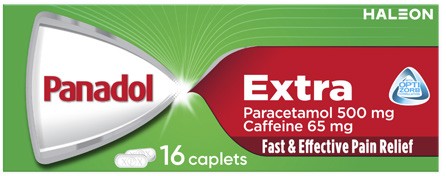 Panadol Extra Paracetamol Caplets 16 Pack^
