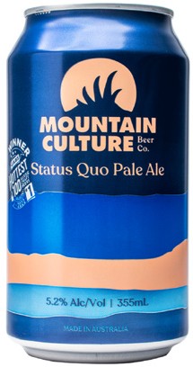 Mountain Culture Status Quo Pale Ale Cans 4x355mL