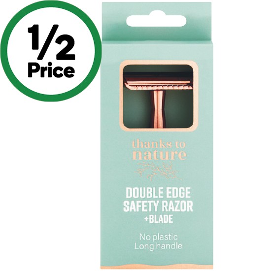 Thanks To Nature Double Edge Safety Razor + Blade