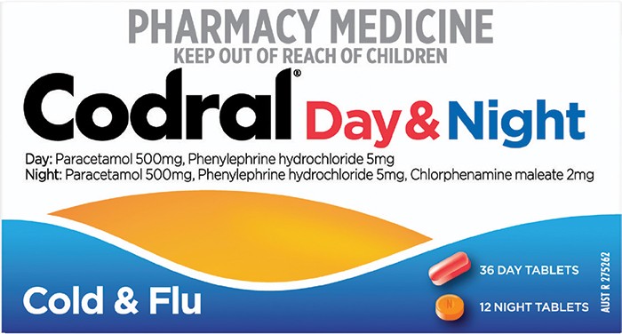 Codral PE Cold & Flu Day & Night 48 Tablets^
