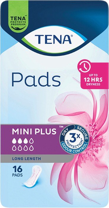 Tena Lady Pads Mini Plus 16 Pack