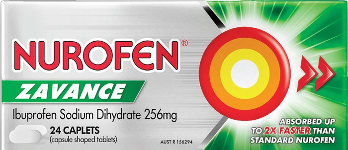 Nurofen Zavance 24 Caplets^