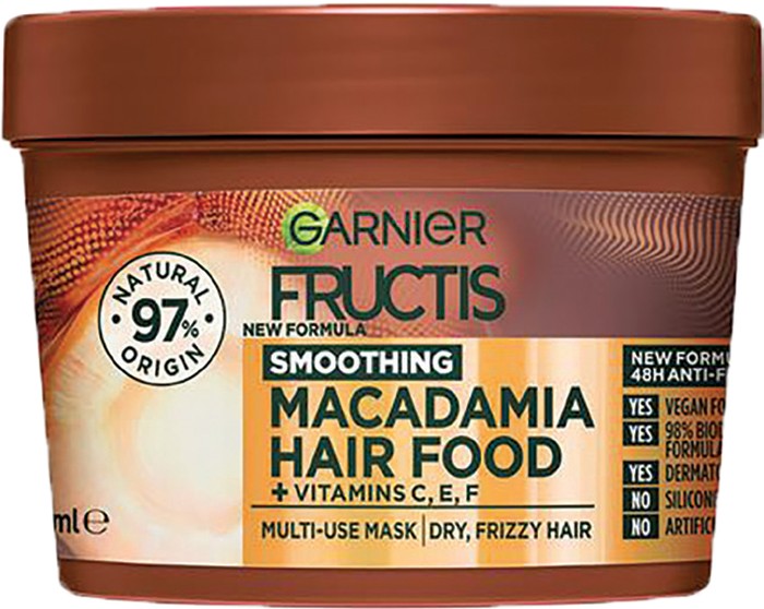 Garnier Fructis Smooth Macadamia Hair Food 390mL