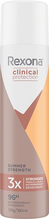 Rexona Clinical Protection Antiperspirant Deodorant 180mL - Summer Strength