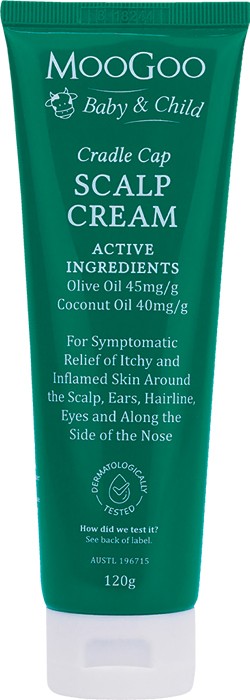 MooGoo Baby Cradle Cap Scalp Cream 120g*
