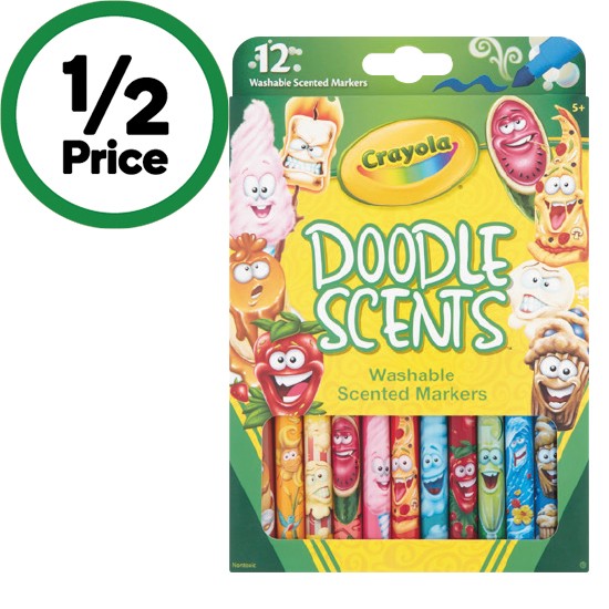 Crayola Doodle Scents Markers Pk 12