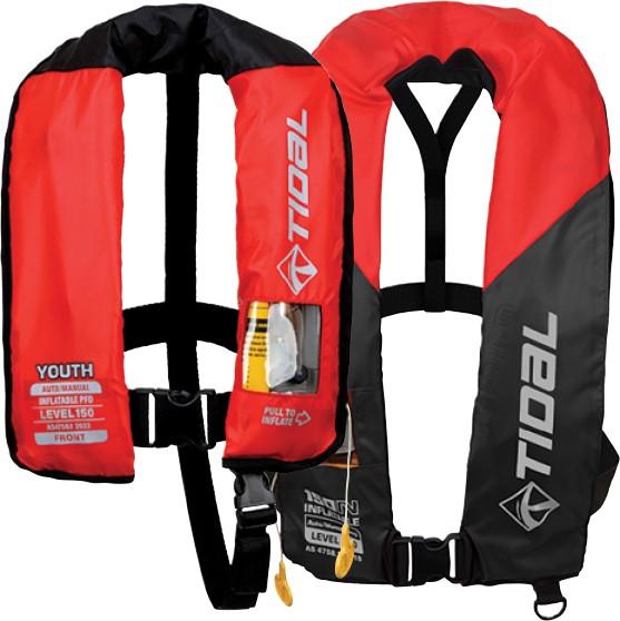 Tidal L150 Auto Inflatable PFDs