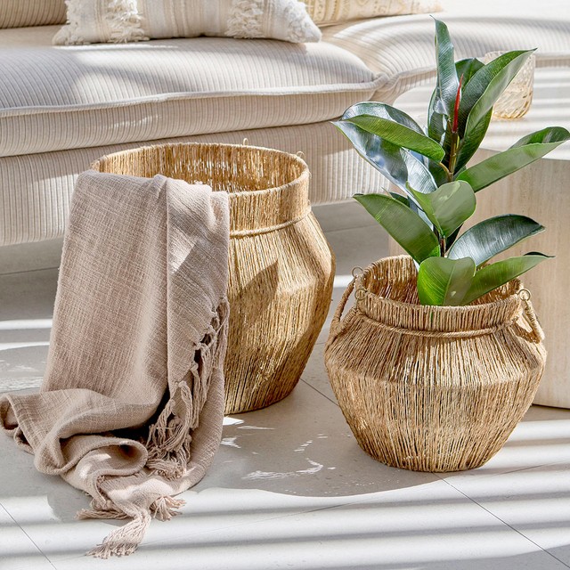 Geneva Jute Decorative Planter by M.U.S.E.