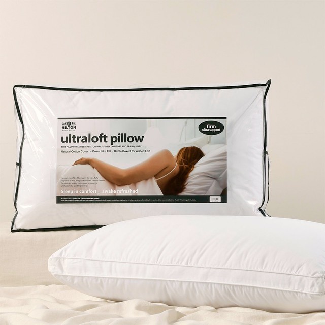 Ultra Loft Microfibre Firm Pillow by Hilton