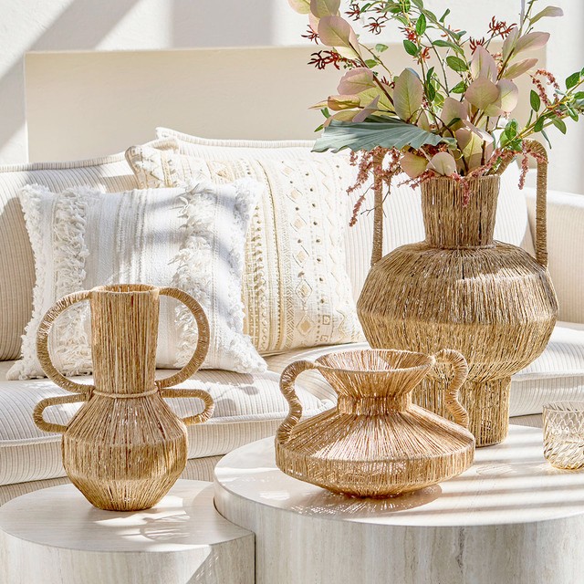 Geneva Jute Vase by M.U.S.E.