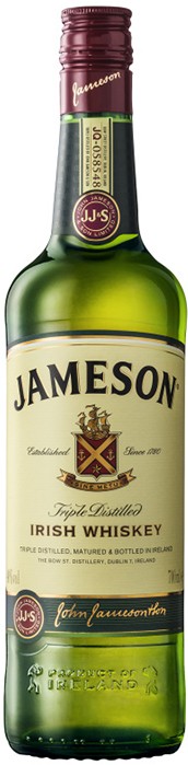 Jameson Irish Whiskey 700mL