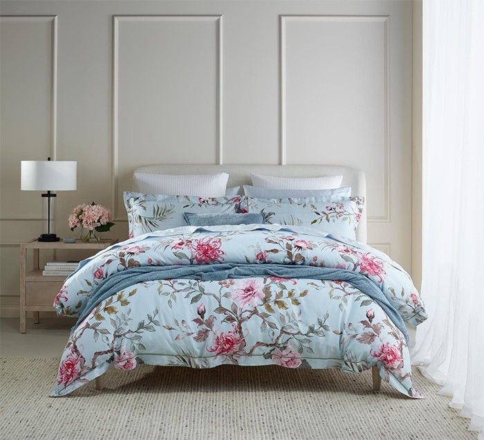Heritage Rozala Cotton Sateen Quilt Cover Set^