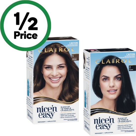 Clairol Nice’n Easy Permanent Hair Colour