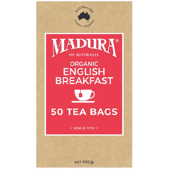 Madura Organic Tea Pk 50