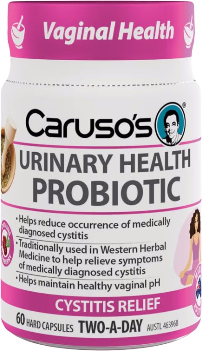 Caruso’s
Natural Health Urinary Health Probiotic 60 Capsules
