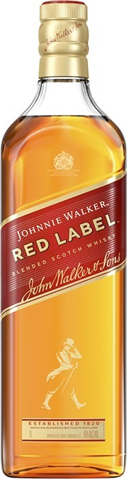Johnnie Walker Red Label Scotch 1 Litre
