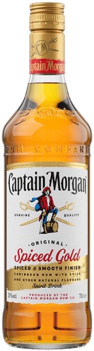 Captain Morgan Spiced Gold 700mL