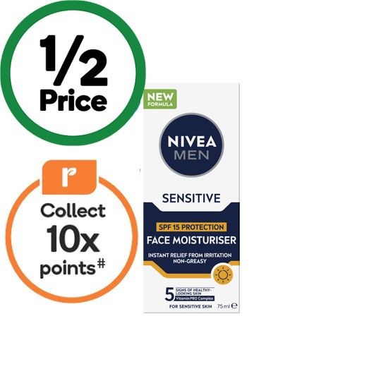 Nivea Sensitive Moisturiser 75ml