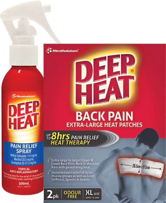 20% off Deep Heat Selected Products