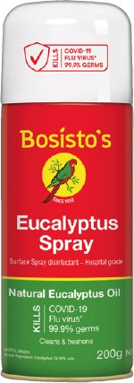 Bosisto’s Eucalyptus Spray 200g*
