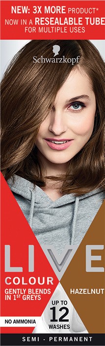 Schwarzkopf Live Hazelnut Colour 75mL