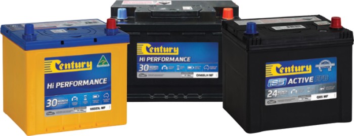 20% off Century Automotive & 4WD Batteries