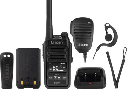 Uniden 1-5W UHF Handheld Radio^