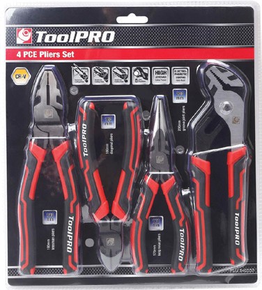 ToolPRO 4 Pce Plier Set