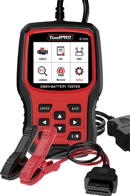 ToolPRO Auto Diagnostic Scanner & Battery Tester