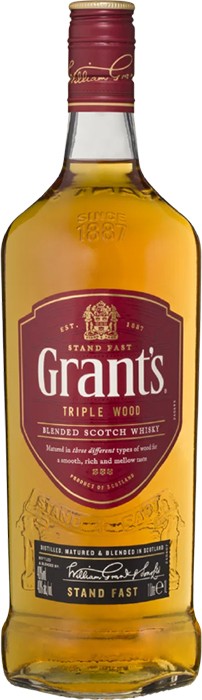 Grant's Triple Wood Blended Scotch Whisky 1L