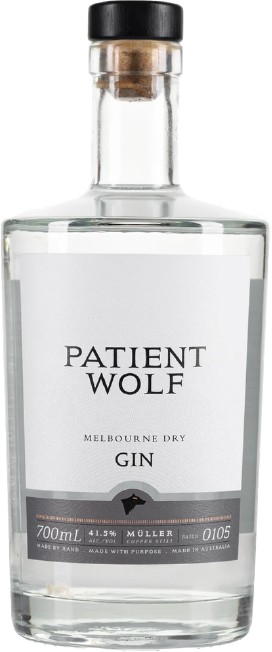 Patient Wolf Melbourne Dry Gin 700mL