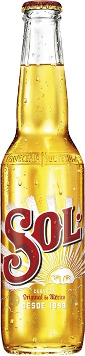 Sol Cerveza Original Bottles 330mL