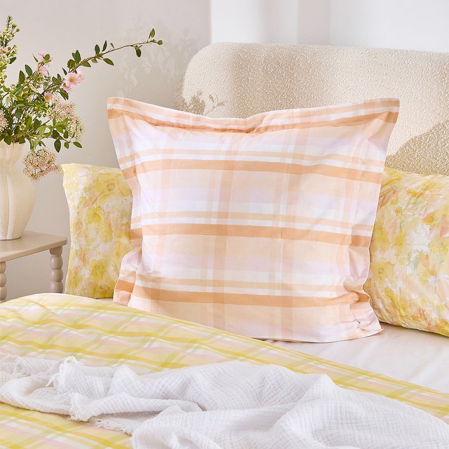 Daniela Floral European Pillowcase by Habitat