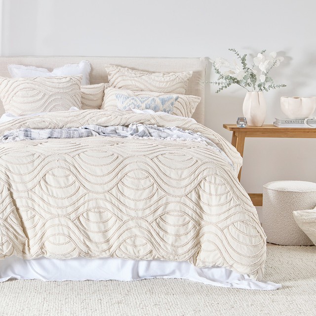 Mayana Waves Quilt Cover Set by Habitat