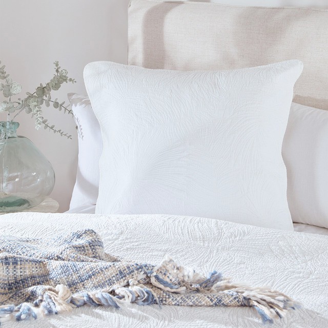 Miami Palm European Pillowcase by Habitat