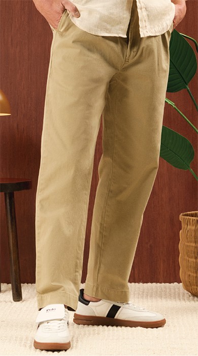 Polo Ralph Lauren Whitman Relaxed Fit Pleated Chino Pant