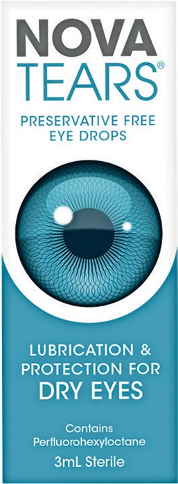 NovaTears Preservative Free Eye Drops 3mL