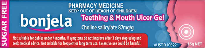 Bonjela Teething & Mouth Ulcer Gel 15g