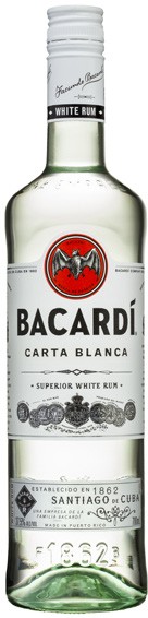 Bacardi Superior Rum 700mL