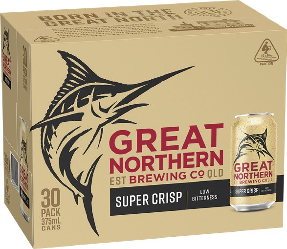 Great Northern Super Crisp 30 Can Block