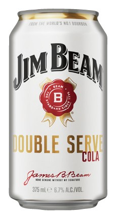 Jim Beam Double Serve 6.7% Varieties 6 Pack