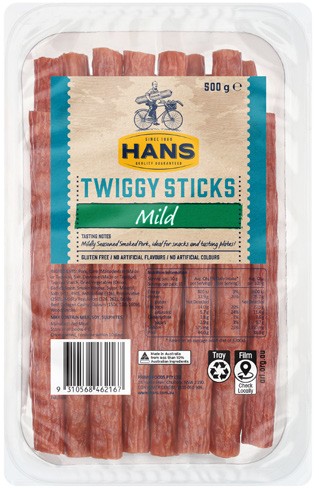 Hans Twiggy Sticks 500g