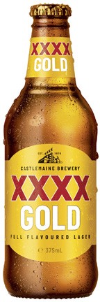 XXXX Gold Bottles 6x375mL