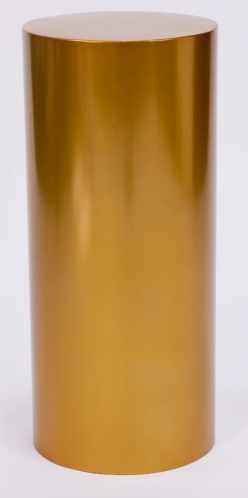 Plinth Gold Iron HIRE* Ea